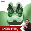 Zero® Wave Pro Wireless Earbuds | Bluetooth 5.3v Gaming Earbuds | 13mm Base Driver Earbuds | Quad Mic ENC Earbuds for Calling | Noise Cancelling Earbuds | Bluetooth Earbuds for iOS and Android | Best Earbuds for Men and Women. 