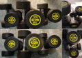 Pair of 1kg 2kg 3kg 4kg 5kg 6kg 8kg 10kg  Rubber Coated Dumbbell Fitness Home Gym Home Exercise Dumbell. 