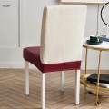 Dining Room Chair Seat Covers Stretchable Washable Chair Seat Cover for Banquet Wedding. 