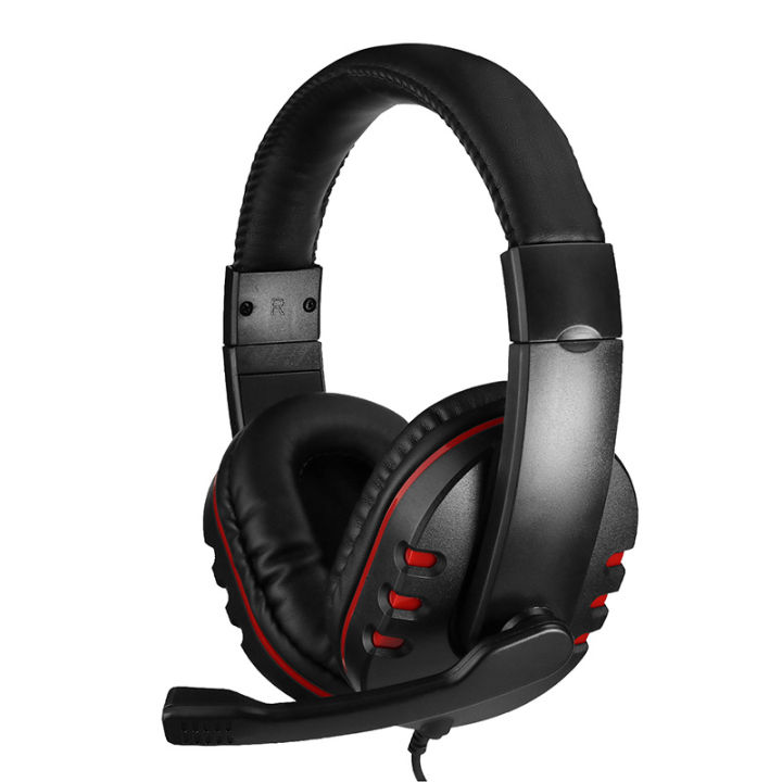 HD1137 Wire headset   Business Computer Teaching Headset   Game Office Wired Earphone Mute Static Microphone