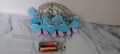Butterfly Shaped Metal Light Creative Pink Blue Butterfly Design Lovely Warm Light Fairy Light For Butterfly Theme Decoration. 