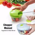Nicer Dicer Plus Mini Speedy Chopper-Vegetable Chopper- Manual Chopper-Manual Hand Pull Mincer Slicer| Shopikbuzz. 