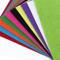 Pack of 10 - A4 Size Plain Felt Fabric Sheets. 