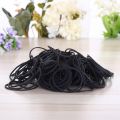 38x1.4 mm Black Rubber Bands School Office Tying Gadgets Strong Elastic Rubber Band. 