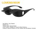 Lay-flat Prism Glasses Lazy Glasses for Comfortable Tv Watching Reading in Bed Reduce Face Pressure Rotate View 90 Degrees Horizontal Prism Spectacles for Relaxation Neck-friendly Lazy Glasses. 