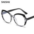 【Pocket king VOX 】New B07 Vintage Round Reading Women Frame Men Black Blue Flasses Frame Glasses 0. 75. 100. 150. 200. 600. 