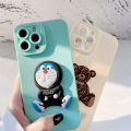 3D Be@r For Infinix Hot 8/8Pro/X650 Luxury Cute Bear Doraemon Mickey Minnie NO.1 Mouse Mobile Phone Case Back Casing Wen Boy Women Girl Couple Soft Liquid Silicone Shockproof Cover. 