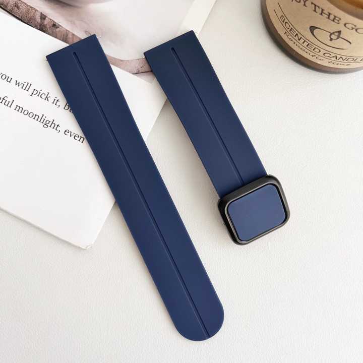 22mm smart watch straps magnetic Lock Silicone Strap Band for Galaxy Watch 46mm | Samsung Watch 3| Gear S3 | Haylou RT3 | Amazfit  GTR | Huawei GT2 |  other 22mm Lugs