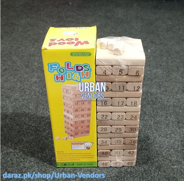 Jenga%20Wooden%20Blocks%20Number%20and%20Multicolor%2054%20Blocks%20with%204%20Dice%20Stacking%20Tumbling%20Tower%20-%20Large%20Size%20Tower%20-%20Image%204