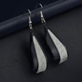 Water Drop Shape Alloy Simple Hollow Drop Earrings Hook Earrings Party Supplies for Wedding. 