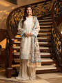Salitex 3 Piece Unstitched Festive Embroidered Suit (SUNW7JI092). 