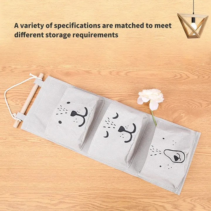 3%20Pockets%20Cute%20Wall%20Mounted%20Storage%20Bag%20Closet%20Organizer%20Clothes%20Hanging%20Storage%20Bag%20Children%20Room%20Pouch%20Home%20Decor%20-%20Image%205