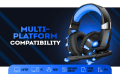PRO - II RGB Gaming Headphones with Mic for Gaming PC Pubg Mobile PS4 Laptop - 360 Surround Sound Super Bass Vibration Over the Ear Wired Head Phones Gaming Headset with Noise Cancelling Micophone - By Unique Mall. 