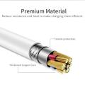 Qualcomm 3.0 Fast Charging Cable + Data Cable / Sync Cable For Samsung / HTC / Infinix / Xiaomi / Oppo / Huawei / Nokia / Lenovo / Android Phones - White. 