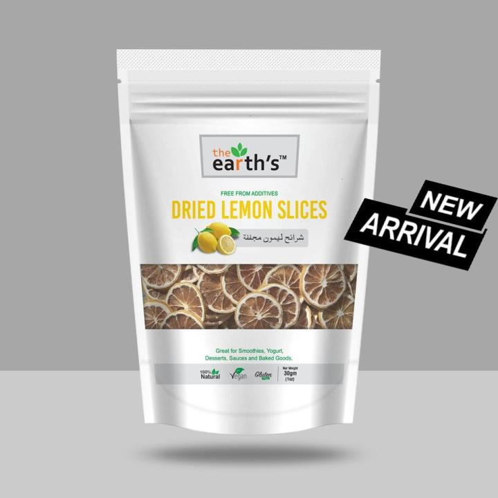 Earth’s Dried Lemon Slices 30gm