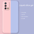 Biruiqu For Oneplus Nord N200 5G Case Liquid Silicone Soft Gel Rubber Shockproof Cover. 