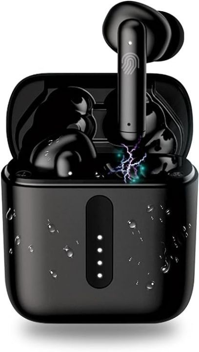 Air Pro TWS Earbuds with Charging Case bt 92 Pro Air Buds with woofer and heavy bass Bluetooth Wireless Earphone buy online in Pakistan . for sale black