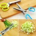 Scissors for vegetable cutting 05 layers scissor.. 