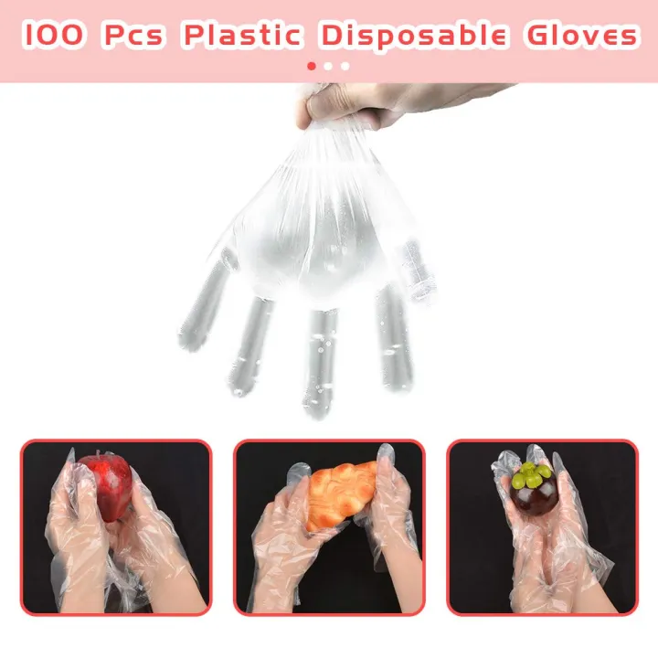 100pcs%20Disposable%20Gloves%20Transparent%20Clear%20Plastic%20Cleaning%20Waterproof%20Hand%20Gloves%20for%20Cooking%20Kitchen%20Hair%20Dye%20Powder%20Free%20One%20Size%20Fits%20Most%20-%20Image%205