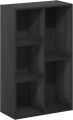 Luder 5-Cube No Tool Assembly Open Shelf, Blackwood. 