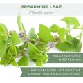 Organic Spearmint Leaves 100 grams, USDA Certified Organic Spearmint Tea Dried Loose Leaf, Dry Mint, Cut & Sifted. 