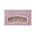 Douyin hand-worn nail art, nail film, French gradient cat's eye, high-quality nail stickers, finished products are detachable. 