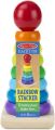 Wooden rainbow ring Tower | Wooden Stack Toy Rainbow Tower |Educational Toys. 