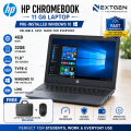HP Chromebook 11 G6 Laptop – Pre-Installed Windows 10 – 4GB RAM, 32GB Storage – 11.6 HD Screen – Type-C Charging – Fast Performance – Free Laptop Bag & Mouse Included – NEXTGEN TECHNOLOGIES. 