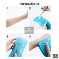 [PACK OF 2] Silicone Bath Body Brush Soft Rubbing Exfoliating Massage For back Cleaning |[High-Quality]Silicone Bath Scrubbing Brushes Soft Rubbing Massage Body Cleaner Bathroom Accessories for Men and Women Shower|1Pcs (Random Color).. 