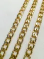 1 Yard 10mm Chain for Handmade Jewelry and DIY Crafting | KC Gold, Silver-Plated Curb Chain for Crafting Jewelry | Purse Clutches Cross Body Bags Chain. 