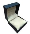 Gift Watch Box Black Plain Storage Heavy. 