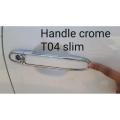 CAR HANDLE CHROME SLIM NEW DESIGN FOR TOYOTA COROLLA 2004 TO 2014. 