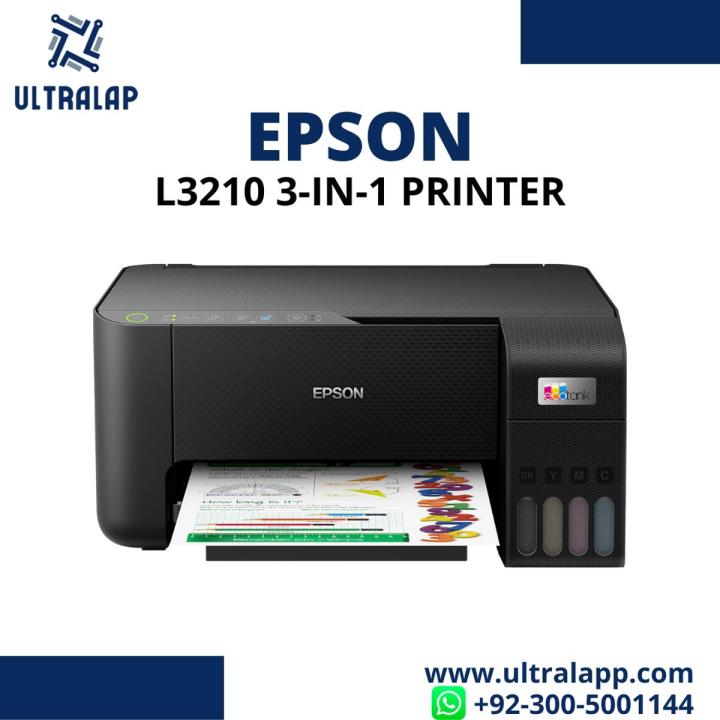 Epson Ecotank L3210 A4 All-in-One Color Printer