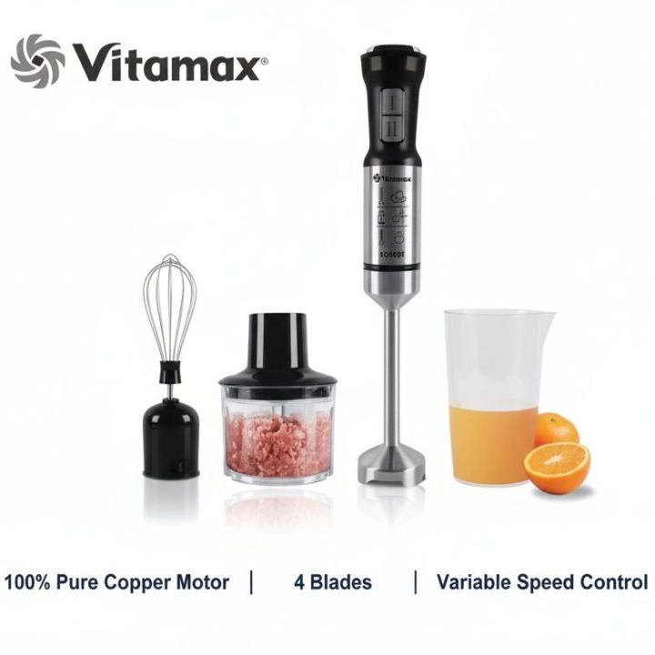 Vitamax%20VM-616%20Premium%201000W%20Immersion%20Hand%20Blender%20%7C%20Stainless%20Steel%20Blade%20%7C%20Multi-Function%20Stick%20Mixer%20for%20Smoothies,%20Puree,%20Sauce,%20Whipping%20%7C%20Easy%20Clean%20-%20Image%202