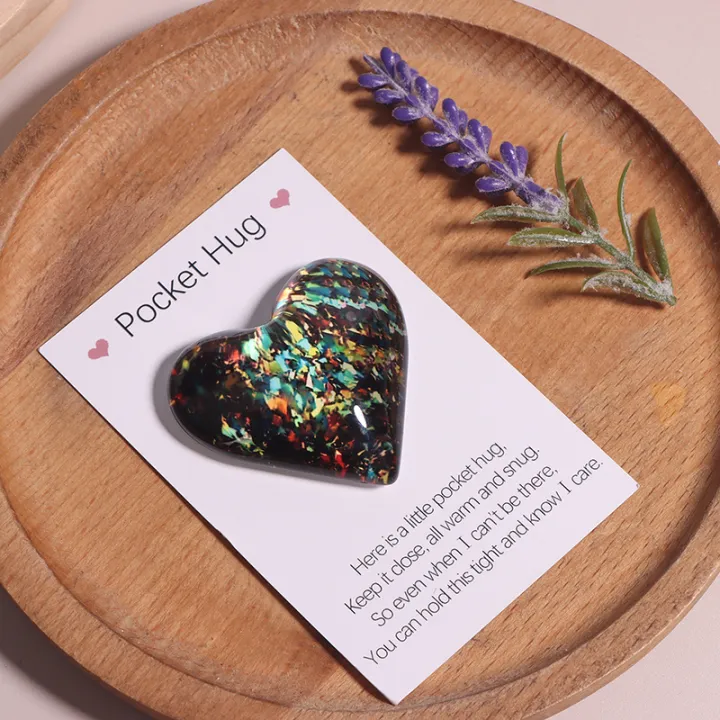 Love Heart Pocket Hug Gift For Couples Valentine’s Day Gift Love Token ...