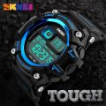 ã€BestGOã€‘ Sport Watch Men Big Dial Multifunction Chronograph 5Bar Waterproof Watches Shock Resistant Digital Watch reloj. 