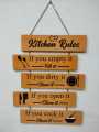 Ansha Traders Wooden Wall Hanging Quotations inspire your life style. Quotation fram for wall decor to set learn goal, inspiration home decoration like bathroom kitchen familly rules etc. 