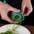 Green Home Onion Slicer Solid Plum Blossom Cut Green Onion Wire Shredder. 