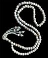 100 Beads White Feroza Prayer Beads (8MM) Tesbih-Tasbih-Tasbeeh-Misbaha-Masbaha-Subha-Sebha-Sibha-Worry Beads-Rosary. 