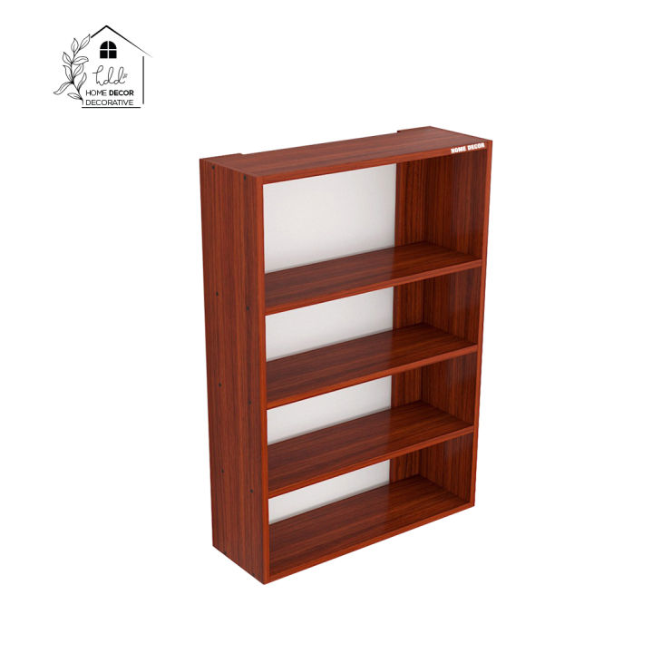 Elegant%20Kitchen%20Display%20Storage%20Rack%20Shelf%20Classic%20Walnut%20Engineered%20Wood%20Open%20Book%20Shelf%20DIY%20(Do-It-Yourself)%20Finish%20Color%20-%20Brown%20by%20Home%20D%C3%A9cor%20Decorative%20-%20Image%203