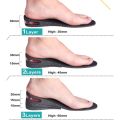 3 Layer 7 cm (2.76 inches) Height Increase Insole Soles Height Increasing High Quality Height Elevator For Men Women Tall Height Growth Insoles Invisible Hight increase insole Instant Height Increase Insole. 