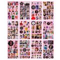 12Pcs/set Korean Idol Group BTS, EXO, TWICE, BLACKPINK Stickers - #4. 