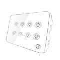 Danecore 8 Gang Touch Switch – Modern Design Non WiFi Touch panel Button, Wall light Switch. 