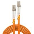 StarTech 3mMeter/10fet Fiber Optic Cable - Multimode Duplex 50/125 - OFNP Plenum - LC/LC - OM2 - LC to LC Fiber Patch Orange. 