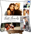 Best Friend Printed Customized Cushion, Personalized Photo Cushion, Custom Cushion. 