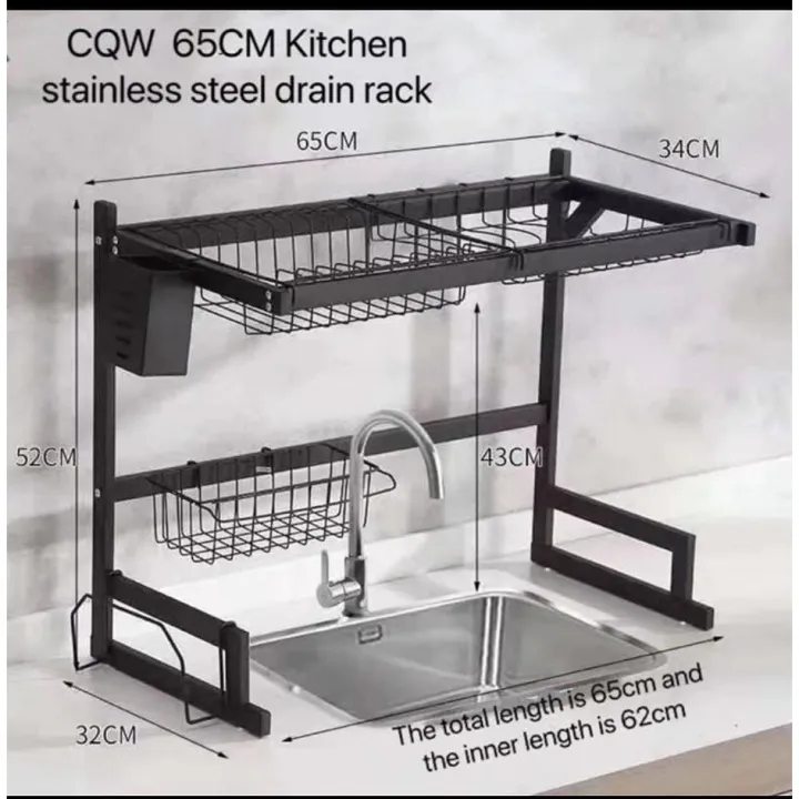 Kitchen%20Over%20Sink%20Dish%20Drying%20Utensil%20Rack%20for%20Kitchen%20Organizer%20Bartan%20Stand%20Dish%20Drainer%20Kitchen%20Rack%20(65cm/85cm)%20Green%20-%20Golden%20-%20Image%205