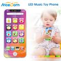 NYT Educational Toy Phone Rechargeable Learning Mobile Phone Toys Baby Kids Puzzle Phone English Learning Phone Toy With Music Led For Kids Intelligent Toys. 