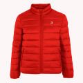 Red Colour Puffer Down Jacket Warm For Men. 