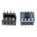 3Piece OPA627 X2 Turn to Dual Op Amp OPA627 Single Op Amp to Dual Op Amp Module SMD to DIP. 