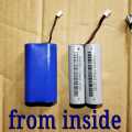 18650 cell with BMS JST PH 2.0 , 2 pin connector 3.7v 4.2v 18650 battery for solar light rechargeable battery for audion speakers 18650 for gadgets 18650 battery for LED 18650 battery for RC toys 18650 battery for mini fan 18650 battery for sensor  3.7 vo. 